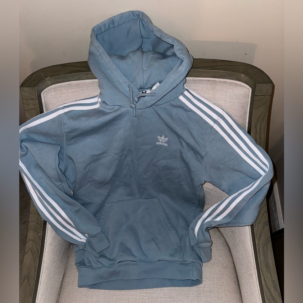 Women’s adidas 3 stripes hoodie size extra small
